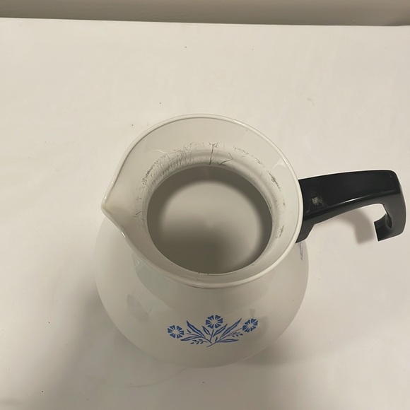 Vintage Corningware Blue-Cornflower pattern tea pot EUC!! - Picture 9 of 11